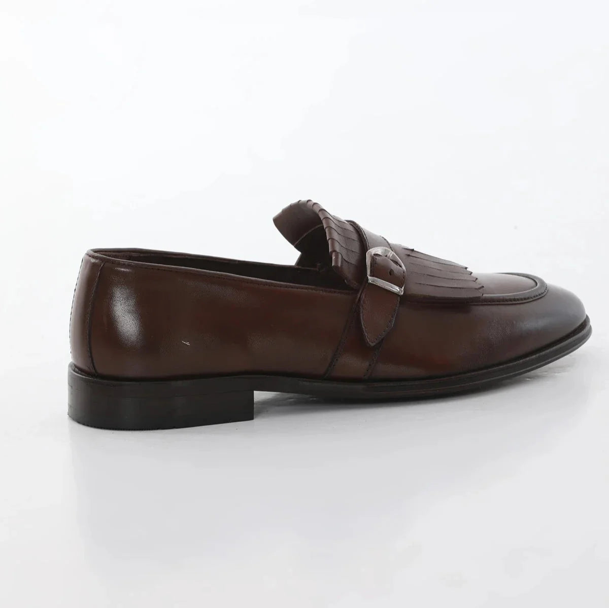 Brown Killtie Side Buckle Loafer