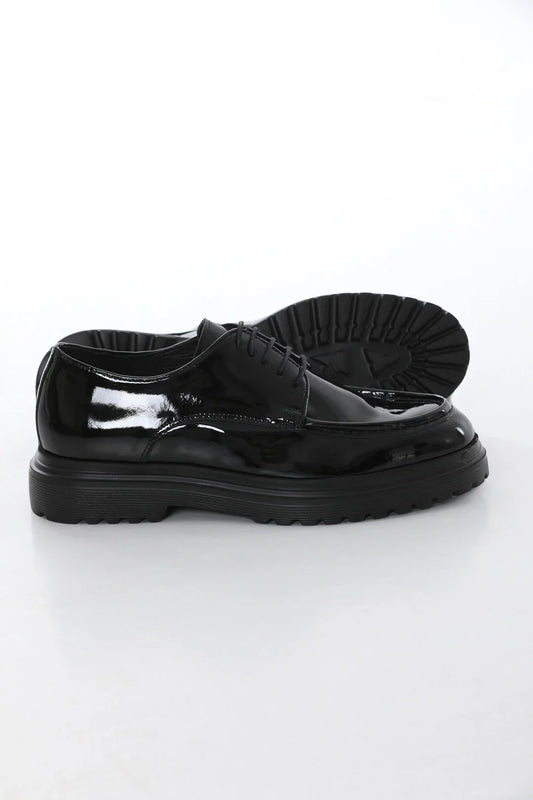 BLACK CALF Chunky Laces