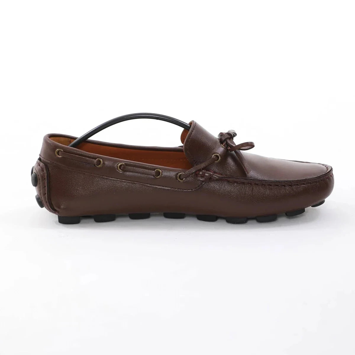 Brown Calf Leather Driving Loafer