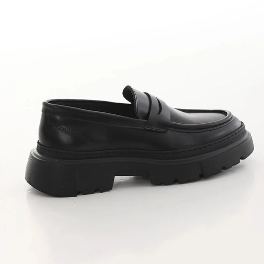 Black Calf Penny Chunky F-416