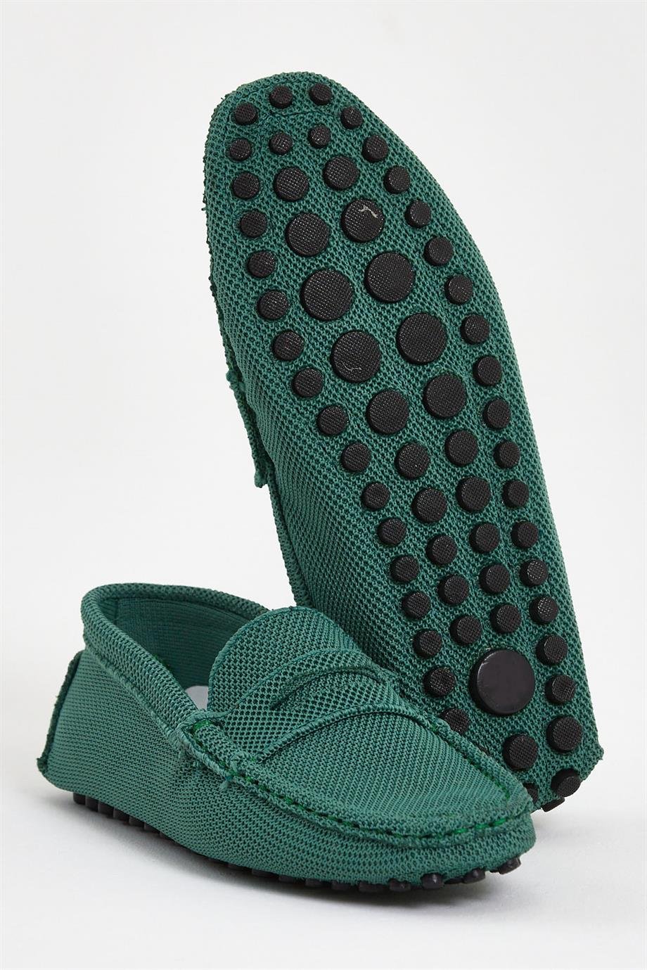 Light Green Knitwear Loafer