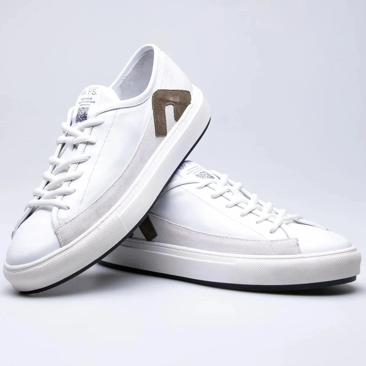 White Lokz Sneaker